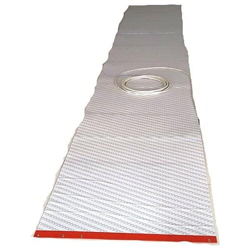 550*4800*1.5mm band heater for tank 120v 4000w adhesive 1 side 1500mm lead wire