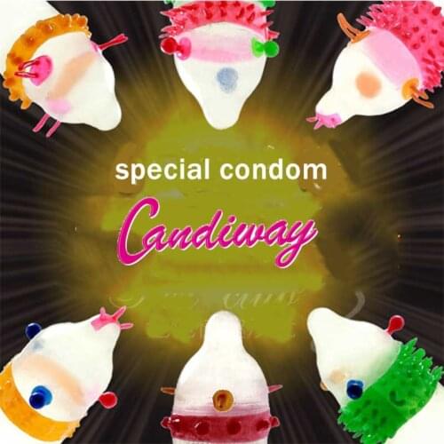 60Pcs G spot spines Condom Delay Ejaculation Natural latex Particle G-point Condoms Sex Toys Product Adult toys lots wholesales