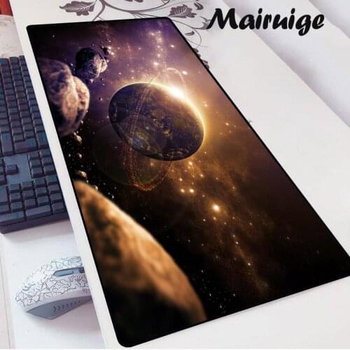 Large Star Universe Pictures Mouse Pad Computer Keyboard Table Mats XXL Gaming Room Accessories PC Laptop Desk Mat Art Mousepad