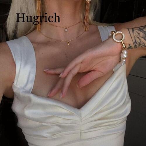 Женские шелковые топы Hugrich China At AliExpress