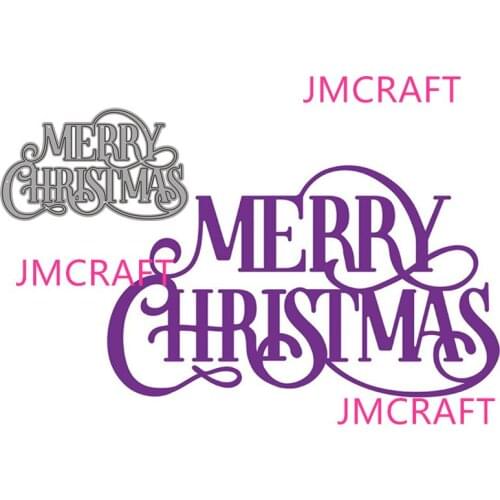 JMCRAFT 2021 New Polite Language Letters #4 Metal Cutting Dies DIY Scrapbook Handmade Paper Craft Metal Steel Template Dies