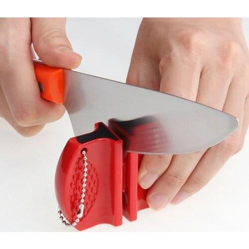 Mini Ceramic Rod Knife Sharpener Two-stage Tungsten Portable Butterfly Type Whetstone Sharpener Sharpening Knives Stone