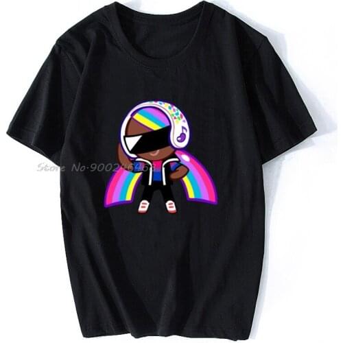 Men t-shirt DJ Cookie (Cookie Run) Tshirt Women T Shirt Men Cotton Tees Tops Hip Hop Harajuku Streetwear