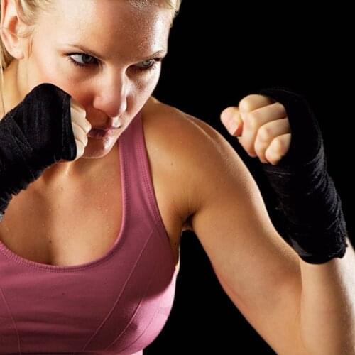 Width 5cm Length 2.5M Cotton Sports Strap Sanda Muay Hand Wraps Professional Thai MMA Taekwondo Boxing Bandage