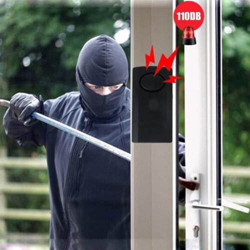 Wireless Vibration Alarma Moto Door Window Car Bike Anti-thief Device Car Bicycle Anti-theft Alarm Remote Control Alarm Sensor