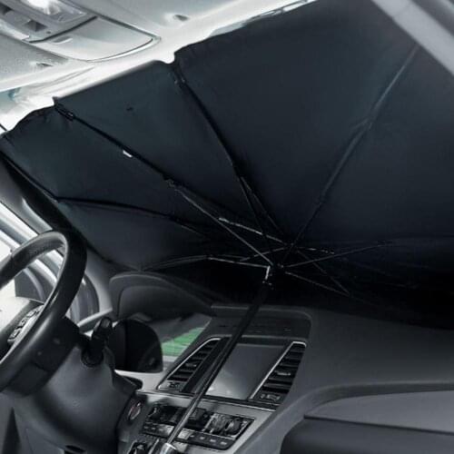 Car Sun Shade Protector Parasol Front Window Sunshade Covers Accessories Protection Car Interior Windshield F6M9