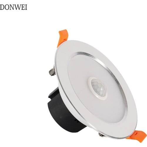 5W 7W 12W 15W LED PIR Sensor Infrared LED Downlight Recessed Human Body Motion Induction Home Lamp For Living Room Bedroom