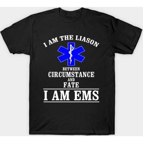 I Am EMS Paramedic Star of Life T-Shirt. Summer Cotton Short Sleeve O-Neck Mens T Shirt New S-3XL