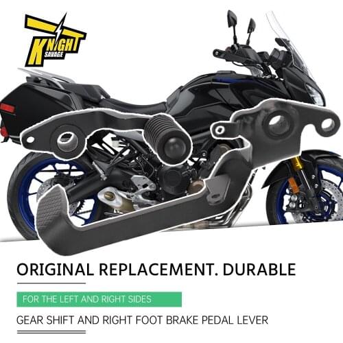 Motorcycle Gear Shift And Right Foot Brake Pedal Lever Parts For YAMAHA MT09 MT-09 Tracer 900 GT 2021-2022 Motorbike Accessories