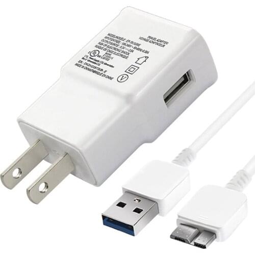 Note3 S5 Phone USB Charger + 3FT Micro USB 3.0 data Sync Charging Cable For Samsung Galaxy S5 Note 3 S5 i9600 G900 N9002 N9008