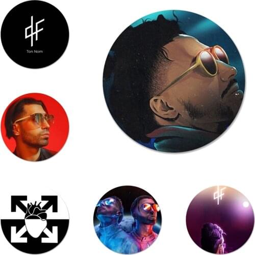 PNL Rapper Icons Pins Badge Decoration Brooches Metal Badges For Clothes Backpack Decoration 58mm