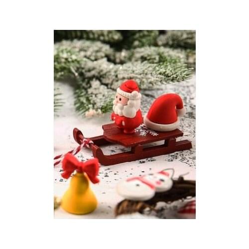 2 SETS/LOT snow festival christmas limited series boutique modeling school supplies eraser