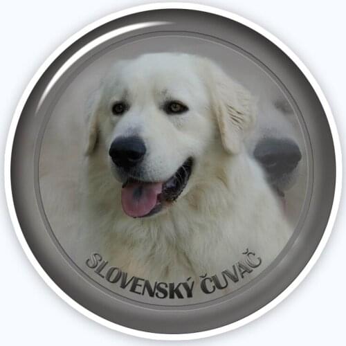 A0679# Various Sizes Removable Decal Slovensky Cuvac 88 Sticker Waterproof Accessories on Bumper Rear Window Laptop