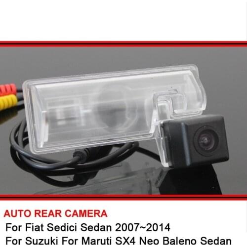 For Suzuki SX4 SX-4 Neo Baleno Sedan For Fiat Sedici Sedan Night Vision Car Reverse Backup Rearview Parking Rear View Camera HD