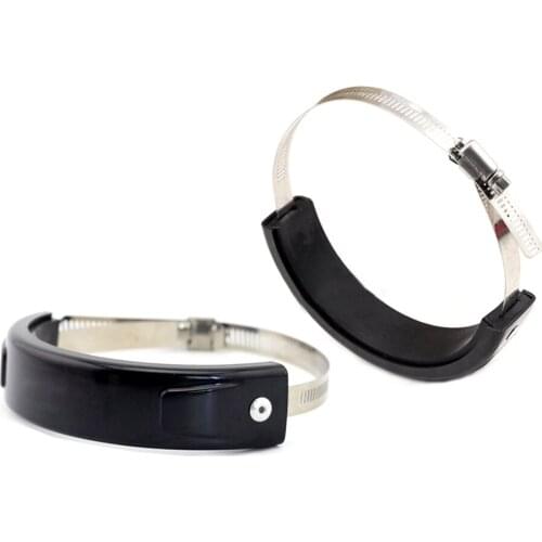 Silencer Round Oval Exhaust Protector Can Cover For Kawasaki ER6F ER-6F ER6F Motorcycle Accessories 100MM-140MM