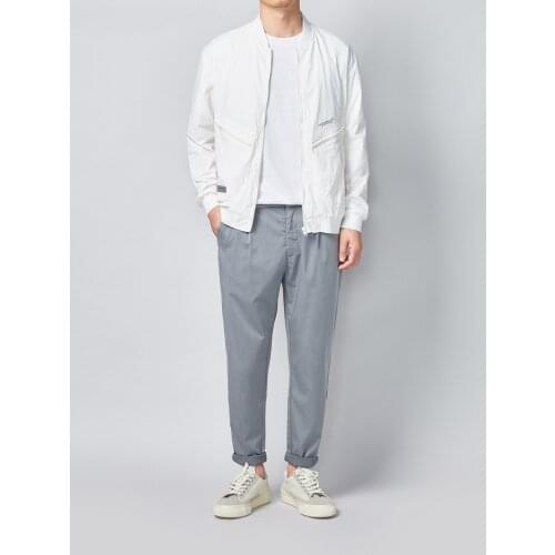 Mens Spring New Style Baseball Collar Casual Jacket Men Print Thin StyleCasual cowboy