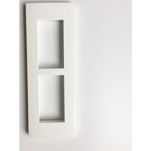 New Best Quality Wall Panel Frame Module Fit For 6pcs 23x36mm Wall Socket Slot Building Block