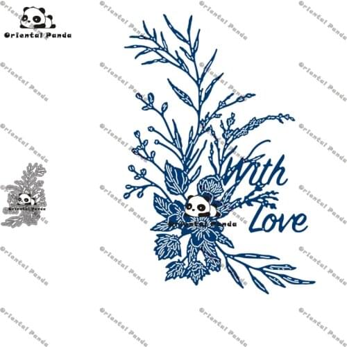 New Dies Beautiful frame Metal Love grass Dies diy Dies photo album cutting dies Scrapbooking Stencil Die Cuts Card Making