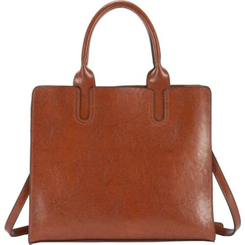 Solid PU Leather Handbags Large Women Bag High Quality Casual Female Shoulder Bags Ladies Messenger Bags