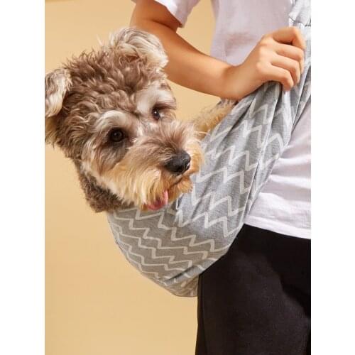 Pet Dog Cat Carrier Sling Waterproof Pet Carrier Outdoor Portable Foldable and Washable Shoulder Cats &Dogs Travel Bag for Nail