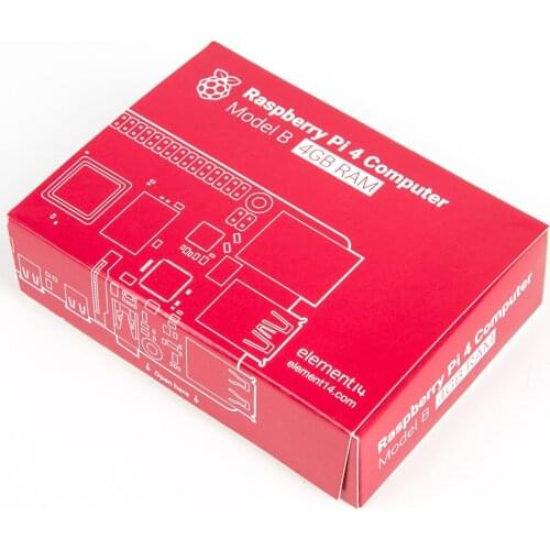 Latest Raspberry Pi 4 Model B 8GB RAM 1.2 version BCM2711 Quad core Cortex-A72 ARM v8 1.5GHz 64-Bit OS with Offical Adapter