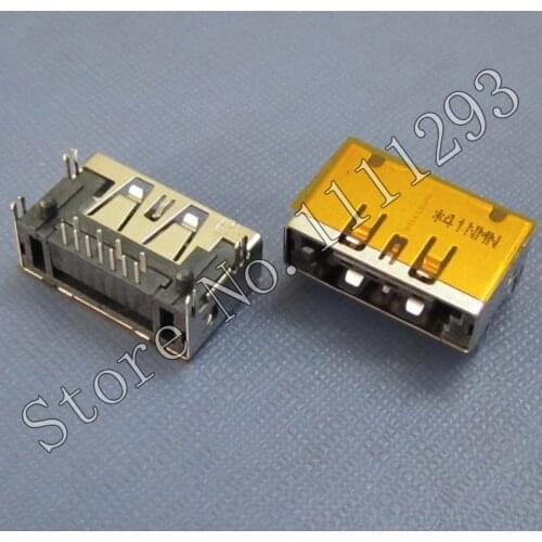 5pcs/lot eSATA USB Jack Connector for Dell Latitude E4310 Precision M6800 Lenovo Thinkpad Edge E420S S420 etc Laptop USB Port