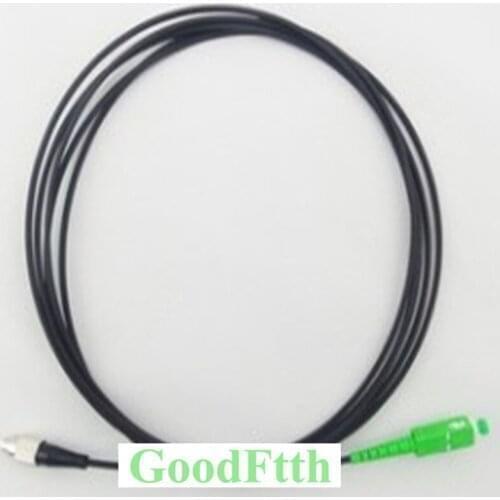 Drop Cable Patch Cord FC-SC/APC SC/APC-FC/UPC SM G657A 3X2mm 1 core Black GoodFtth 1-15m