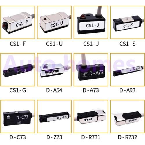 Led Reed Switch D-A93/A73/C73/Z73/90/B54/A54/M9B/M9N CS1-J/U/F/S/G/M Pneumatic Cylinder Magnetic Sensor Switch