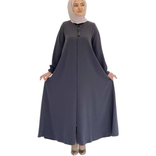 Turkish Dress Lady Ferace color Maulana Turkish pattern wide cut Ferace 2021 summer season women ferace 148 cm women abaya