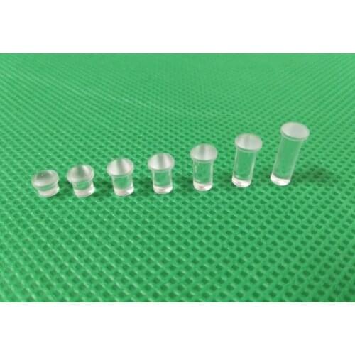 100PC 4MM Clear color Round LIGHT PIPE PNL MNT 2.54MM-42MM LONG FOR 4MM Led Diode LED Tube Lampshade Replace PLP5-2