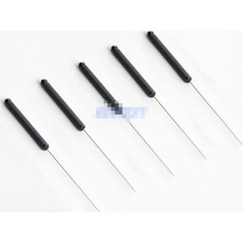 500pcs Disposable conductive plastic handle needle acupuncture massage acupuncture needle
