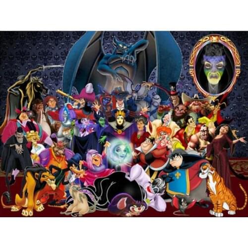 5D Diy Diamond Embroidery Cartoon People Full Square/Round Diamond Painting Cross Stitch Kits Mosaic Picture Home Decor Gift