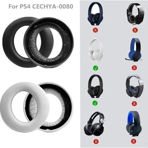 Poyatu CUHYA-0080 Earpads for sony- Gold Wireless Headset 2018 Headphone PS4 Replacement Earpad Ear Pad Cushion