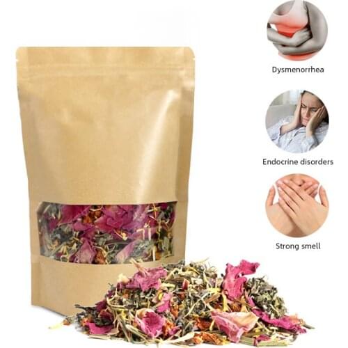 Medicine Bag Rose Flower Feminine Hygiene Steam Yonisteam Bidet 100% Yoni Vaginal Health SPA Suit Chinese Herbal Women Beauty