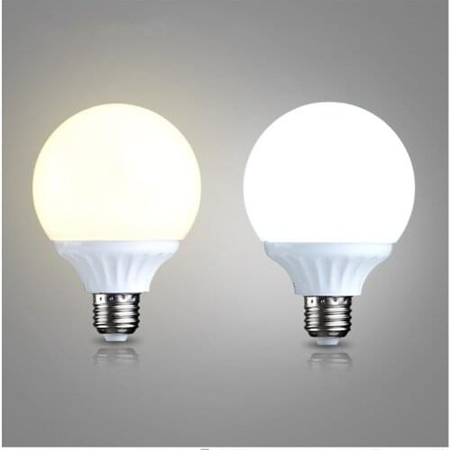 E27 LED Bulbs 360°Round Lamp Spotlight Table Pendant Lighting Bead High Brightness Cold Warm White AC 220V 9W LED Light Bulb