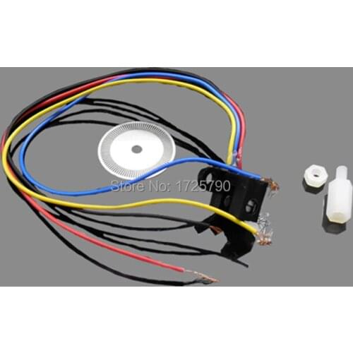 Photoelectric Speed Sensor Encoder Coded Disc code wheel for Freescale Smart car