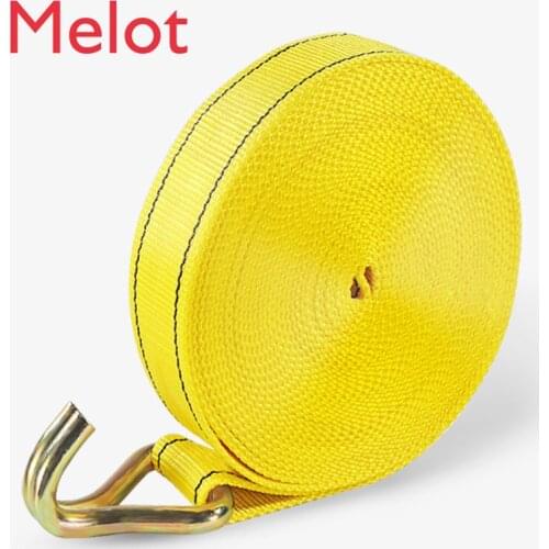 Cargo Ratchet Tie down Rope Fastener Tie Rope Universal Fixed Strap Truck Trailer Rope