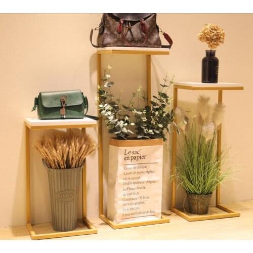 Clothing Store Flow Table Decoration Shop Window Clothes hanger Display Stand Zhongdao Show Counter High and Low Place Tables