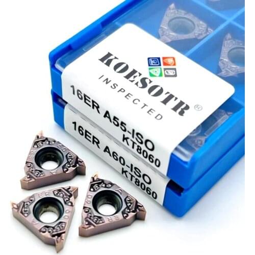 MMT16ER A60 A55 ISO high quality 55 degree 60 degree external thread cutting tool MMT 16ER CNC lathe carbide tools 16 ER tool
