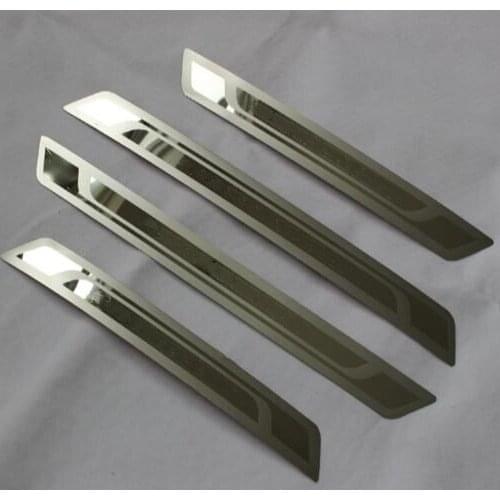 For Peugeot 206 207 301 307 308 407 408 508 2008 3008 Door Sill Scuff Plate Guards Stainless Door Sills pedal Car Accessories