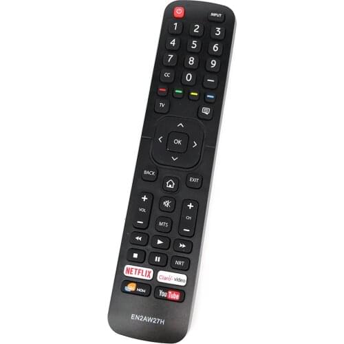 New Replacement EN2AW27H For Hisense TV Remote Control With NETFILX Claro-video 4K NOW YouTube