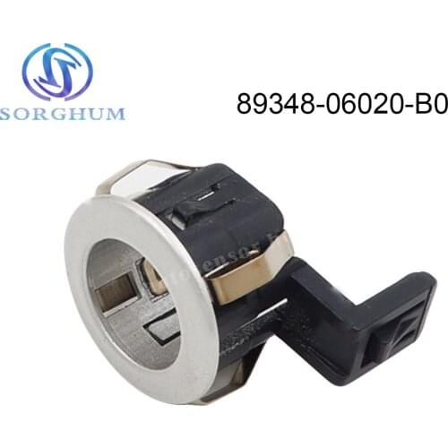 New Brand 89348-06020-B0 PDC Parking Assist Sensor Retainer For Toyota Lexus Silver