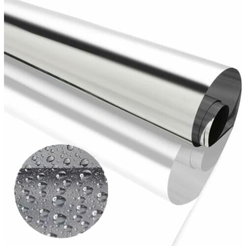 One-Way Window Self-Adhesive Film Privacy Mirror Wall Sticker Vinyl Anti-Ultraviolet Heat Insulation Window Sticker For Office