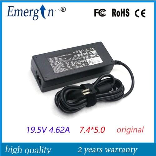 19.5V 4.62A 90W 7.4X5.0mm AC Original Adapter For Dell n4050 n5010 1420 HA45NM140
