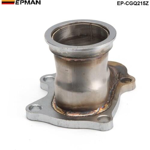 TD04 5 Bolt Turbo Downpipe Flange to 2.5" V Band Conversion Adaptor For Subaru EP-CGQ215Z