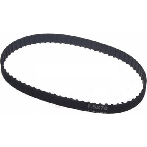 Timing belt ,1.5M x 70T x 9.5mm Industrial belt width, for cj0618 Mini Lathe machine , C2 C3 lathe synchronizing parts