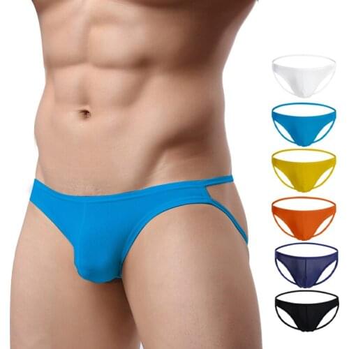Low Waist Sexy Men Thong Gay Bikini Thongs Mens Underwear Jockstrap Sissy Lingerie For Men Mesh G Strings Male Tanga 6 Colors