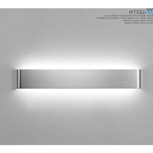 Nordice led wall light mirror light wood living room corridor bedroom cabecero de cama