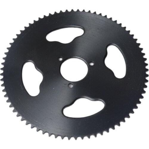T8F 74T Tooth 35mm Pocket Bike Steel Rear Chain Sprocket For 2 Stroke 47cc 49cc Goped Scooter Mini Moto Kids ATV Quad