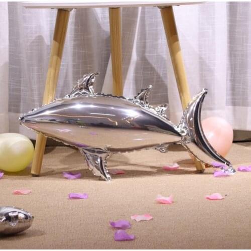 5pcs/lot Fish Animal Balloons Birthday Party Shark lobster octopus Inflatable Toys Sea Theme Party Decorations shower Kids toys
